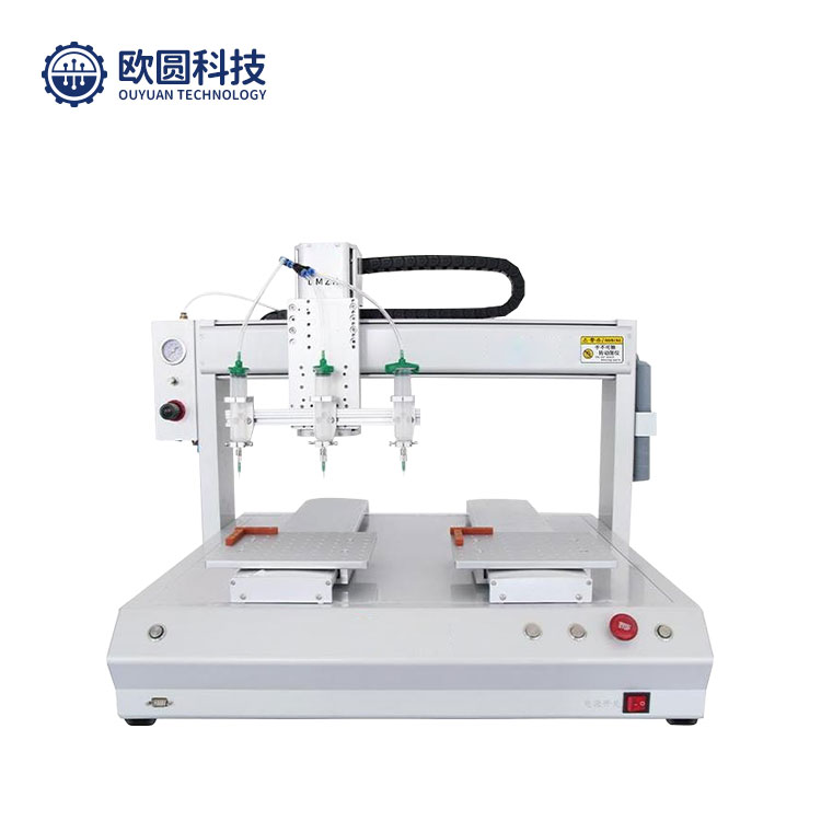 一拖三针筒点胶机